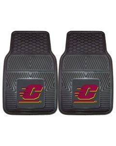 Fanmats ® - Pair of Central Michigan University Universal Vinyl Front Floor Mats (13286)