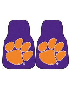 Fanmats ® - Pair of Clemson University Universal Carpet Front Floor Mats (10233)
