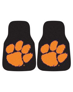 Fanmats Clemson University Universal Carpet Front Floor Mats, Flat Image