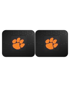 Fanmats ® - Pair of Clemson University Universal Vinyl Utility Rear Floor Mats (12257)