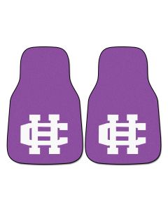 Fanmats College of the Holy Cross Universal Carpet Front Floor Mats, Flat Image