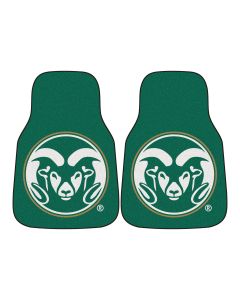 Fanmats ® - Pair of Colorado State University Universal Carpet Front Floor Mats (5644)