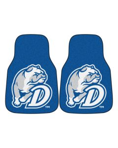 Fanmats Drake University Universal Carpet Front Floor Mats, Flat Image