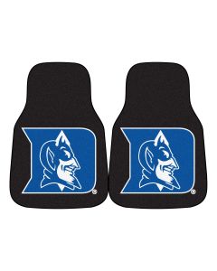 Fanmats Duke University Universal Carpet Front Floor Mats, Flat Image