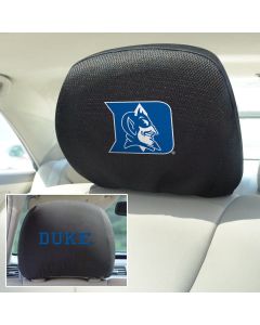 Fanmats ® - Pair of Duke University Universal Headrest Covers (12564)