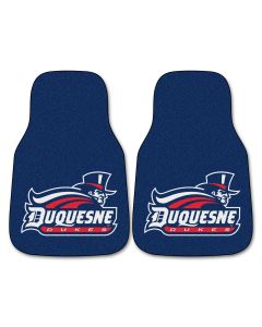 Fanmats Duquesne University Universal Carpet Front Floor Mats, Flat Image