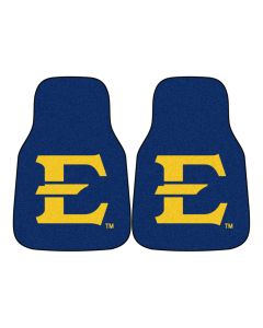 Fanmats East Tennessee State University Universal Carpet Front Floor Mats, Flat Image