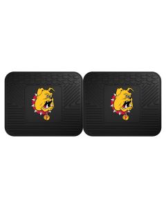 Fanmats ® - Pair of Ferris State University Universal Vinyl Utility Rear Floor Mats (18671)