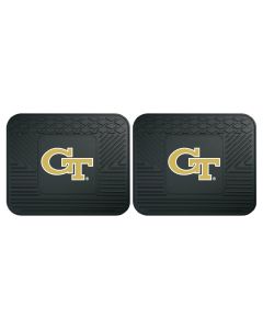 Fanmats ® - Pair of Georgia Tech Universal Vinyl Utility Rear Floor Mats (12259)