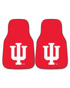 Fanmats Indiana University Universal Carpet Front Floor Mats, Flat Image