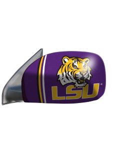 Fanmats ® - Pair of Louisiana State University Small Side Mirror Covers (12008)