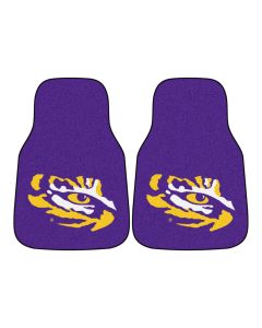 Fanmats Louisiana State University Universal Carpet Front Floor Mats, Flat Image
