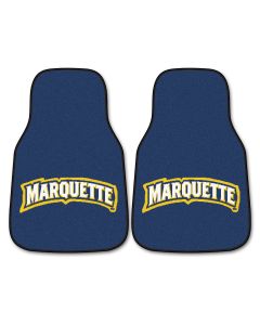 Fanmats Marquette University Universal Carpet Front Floor Mats, Flat Image