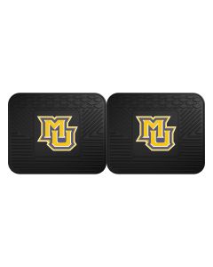 Fanmats ® - Pair of Marquette University Universal Vinyl Utility Rear Floor Mats (12434)