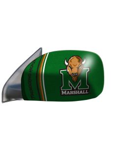 Fanmats ® - Pair of Marshall University Small Side Mirror Covers (12827)