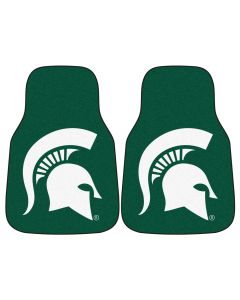 Fanmats Michigan State University Universal Carpet Front Floor Mats, Flat Image