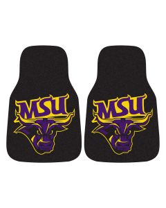 Fanmats Minnesota State University Mankato Universal Carpet Front Floor Mats, Flat Image
