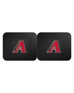 Fanmats ® - Pair of MLB Arizona Diamondbacks Universal Vinyl Utility Rear Floor Mats (12325)