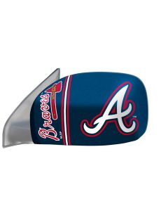 Fanmats ® - Pair of MLB Atlanta Braves Small Side Mirror Covers (13312)