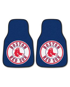 Fanmats ® - Pair of MLB Boston Red Sox Universal Carpet Front Floor Mats (6793)