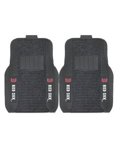 Fanmats ® - Pair of MLB Boston Red Sox Universal Deluxe Front Floor Mats (13831)