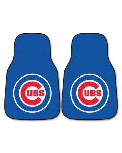 Fanmats ® - Pair of MLB Chicago Cubs Universal Carpet Front Floor Mats (6466)