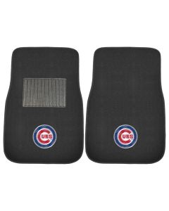 Fanmats ® - Pair of MLB Chicago Cubs Universal Embroidered Front Floor Mats (10742)
