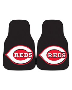Fanmats ® - Pair of MLB Cincinnati Reds Universal Carpet Front Floor Mats (6473)