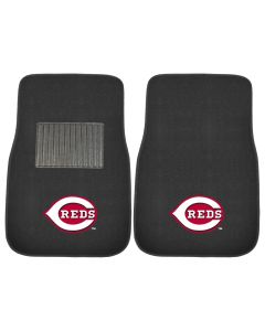 Fanmats ® - Pair of MLB Cincinnati Reds Universal Embroidered Front Floor Mats (18571)