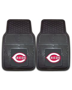 Fanmats ® - Pair of MLB Cincinnati Reds Universal Vinyl Front Floor Mats (8834)