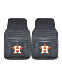 Fanmats ® - Pair of MLB Houston Astros Universal Vinyl Front Floor Mats (8839)
