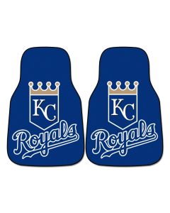 Fanmats ® - Pair of MLB Kansas City Royals Universal Carpet Front Floor Mats (6386)