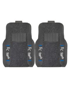 Fanmats ® - Pair of MLB Kansas City Royals Universal Deluxe Front Floor Mats (19321)