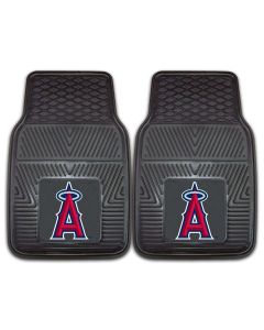Fanmats ® - Pair of MLB Los Angeles Angels Universal Vinyl Front Floor Mats (8829)