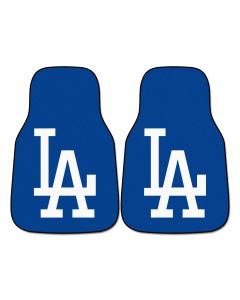 Fanmats ® - Pair of MLB Los Angeles Dodgers Universal Carpet Front Floor Mats (6526)