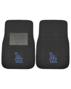 Fanmats ® - Pair of MLB Los Angeles Dodgers Universal Embroidered Front Floor Mats (17607)