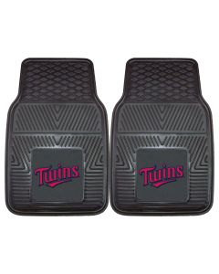 Fanmats ® - Pair of MLB Minnesota Twins Universal Vinyl Front Floor Mats (8843)