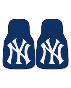 Fanmats ® - Pair of MLB New York Yankees Universal Carpet Front Floor Mats (6340)
