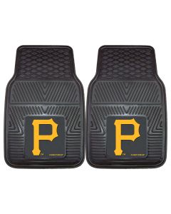 Fanmats ® - Pair of MLB Pittsburgh Pirates Universal Vinyl Front Floor Mats (8846)
