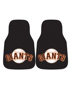 Fanmats ® - Pair of MLB San Francisco Giants Universal Carpet Front Floor Mats (6540)