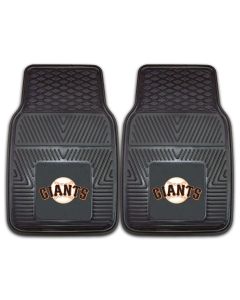 Fanmats ® - Pair of MLB San Francisco Giants Universal Vinyl Front Floor Mats (8848)