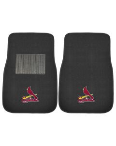 Fanmats ® - Pair of MLB St Louis Cardinals Universal Embroidered Front Floor Mats (10751)