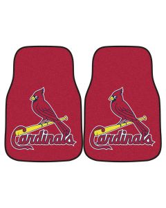 Fanmats ® - Pair of MLB St. Louis Cardinals Universal Carpet Front Floor Mats (6504)