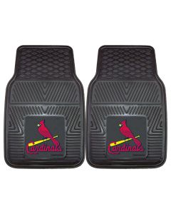 Fanmats ® - Pair of MLB St. Louis Cardinals Universal Vinyl Front Floor Mats (8781)