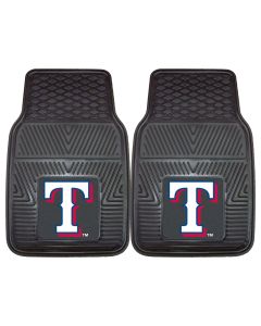 Fanmats ® - Pair of MLB Texas Rangers Universal Vinyl Front Floor Mats (8851)