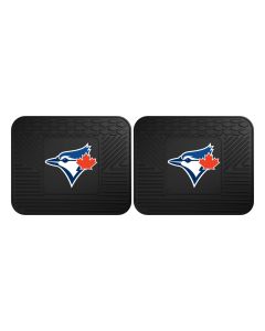 Fanmats ® - Pair of MLB Toronto Blue Jays Universal Vinyl Utility Rear Floor Mats (12348)