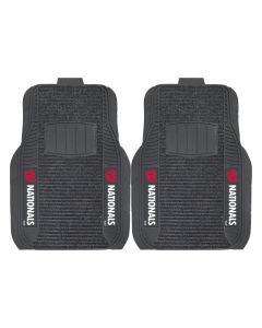 Fanmats ® - Pair of MLB Washington Nationals Universal Deluxe Front Floor Mats (15567)