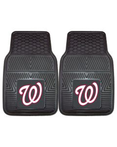 Fanmats ® - Pair of MLB Washington Nationals Universal Vinyl Front Floor Mats (8852)