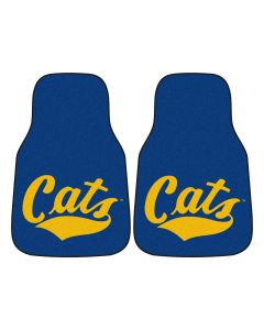 Fanmats ® - Pair of Montana State University Universal Carpet Front Floor Mats (12611)