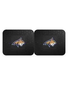 Fanmats ® - Pair of Montana State University Universal Vinyl Utility Rear Floor Mats (13222)